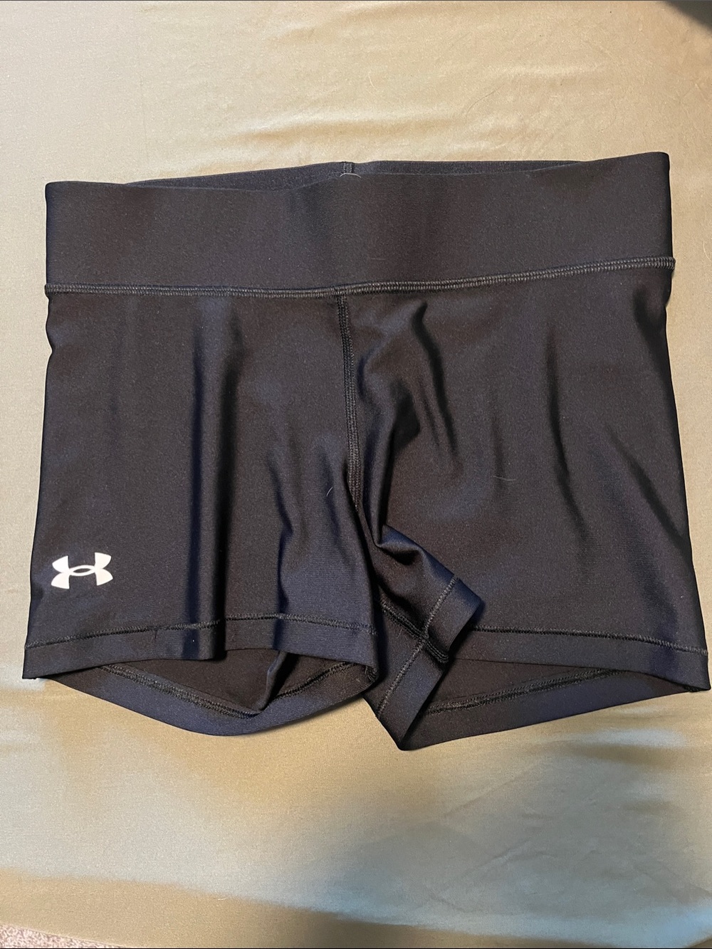 Under Armour Black Women's Performance Bike Shorts